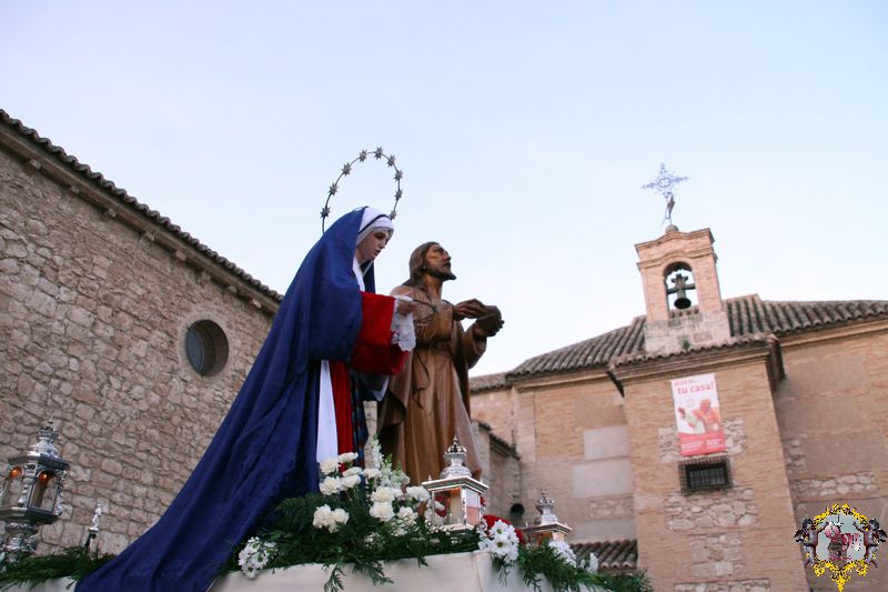 Traslado de los titulares de la Hermandad Sacramental de la Santa Cena y María Stma. del Dulce Nombre